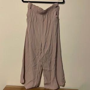 Lilac Wide Leg Trousers​​​